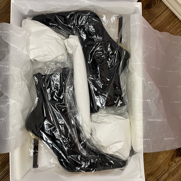 Good American Neoprene Ankle Boots - Picture 7 of 7